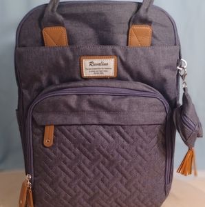 Diaper Bag Backpack, RUVALINO Neutral All-in-One